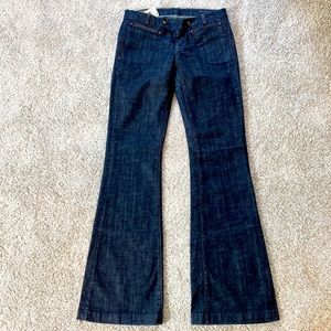 NWT Y2K Citizens for Humanity flare trouser stretch Phoebe jeans. Sz 28